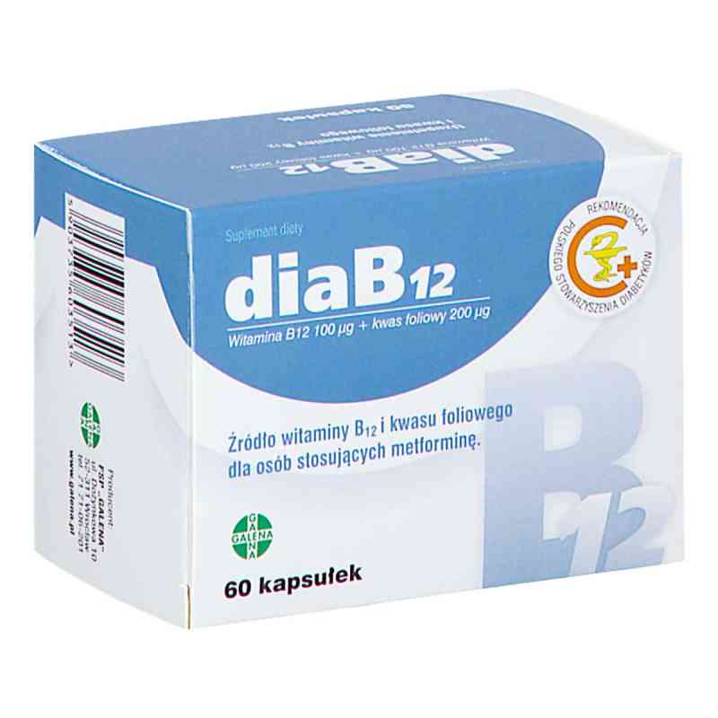 DiaB12 kapsułki 60  od FARMACEUTYCZNA SPÓŁDZIELNIA PRACY 