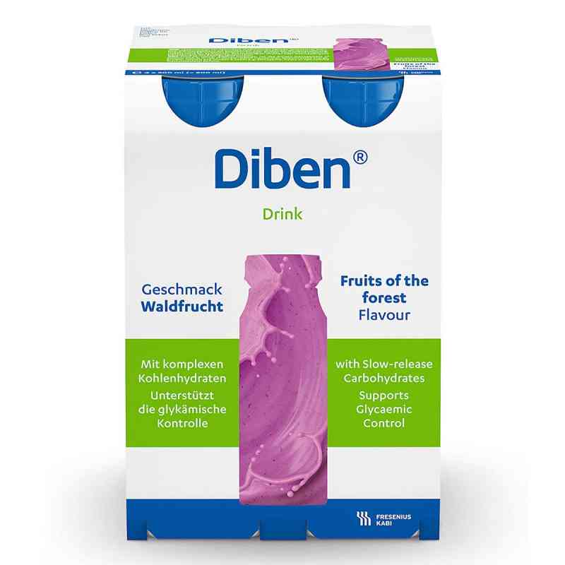 Diben drink o smaku owoców leśnych 1,5 kcal/ml 4X200 ml od Fresenius Kabi Deutschland GmbH PZN 05905208