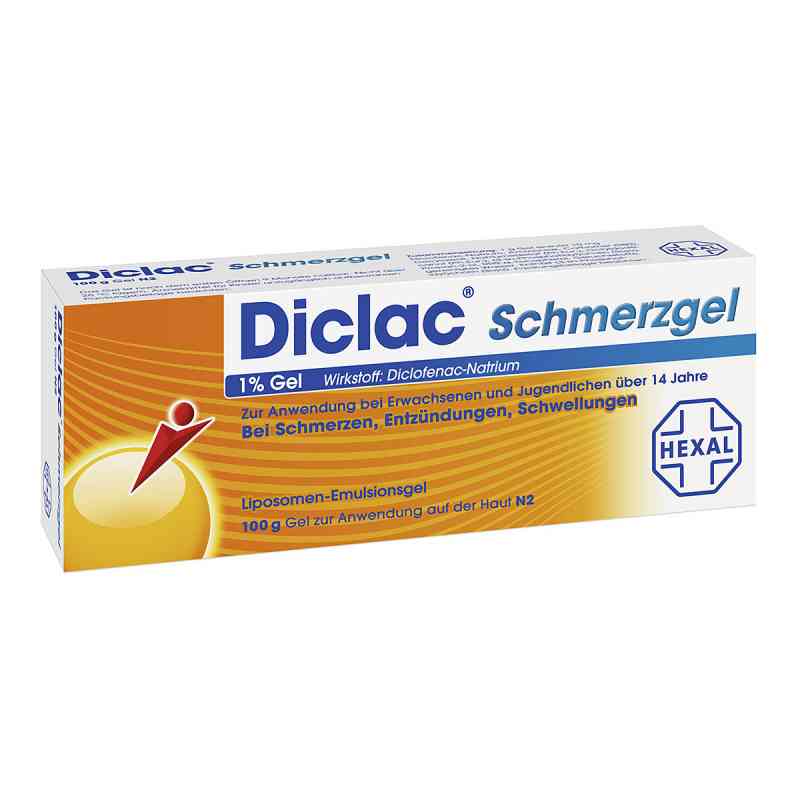 Diclac żel przeciwbólowy 1% 100 g od Hexal AG PZN 03424841