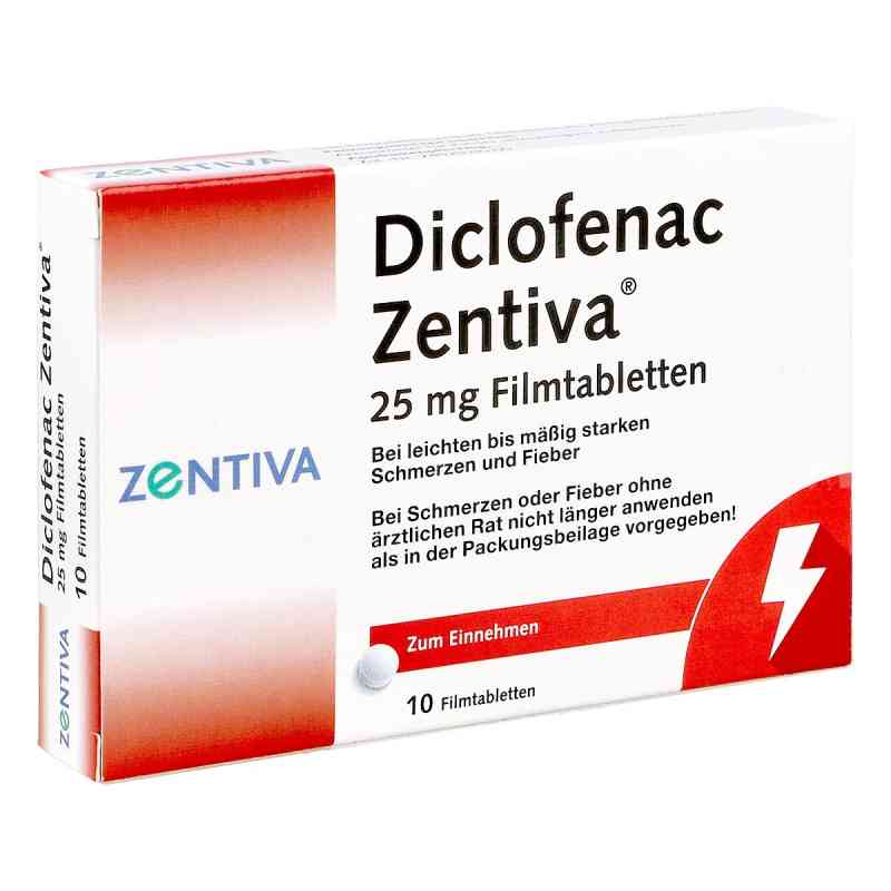 Diclofenac Zentiva 25 mg tabletki powlekane 20 szt. od Zentiva Pharma GmbH PZN 10273638