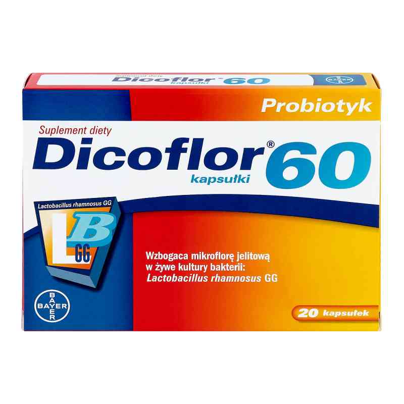 Dicoflor 60 kapsułki 20  od S.I.I.T. PZN 08300075