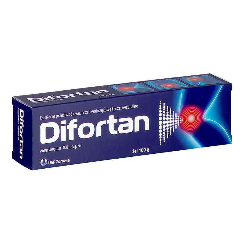 Difortan żel 100 g od LABORATORIOS BASI - INDUSTRIA FARMACEUTICA, S.A. PZN 08301273