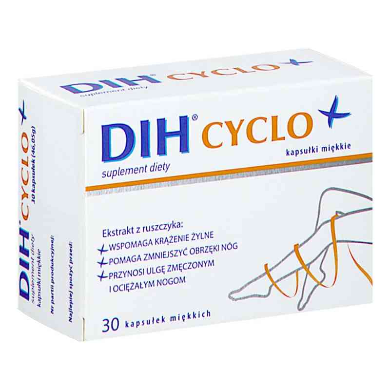 DIH Cyclo kapsułki 30  od PRZEDSIĘBIORSTWO PRODUKCJI FARMACEUTYCZNEJ HASCO-L PZN 08304357