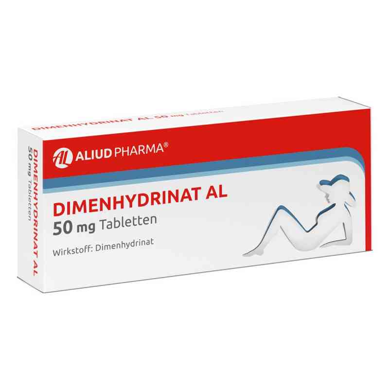 Dimenhydrinat Al 50 mg tabletki 20 szt. od ALIUD Pharma GmbH PZN 06938658