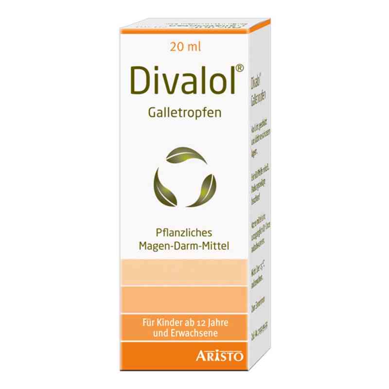 Divalol krople na woreczek żółciowy 20 ml od Aristo Pharma GmbH PZN 00006161