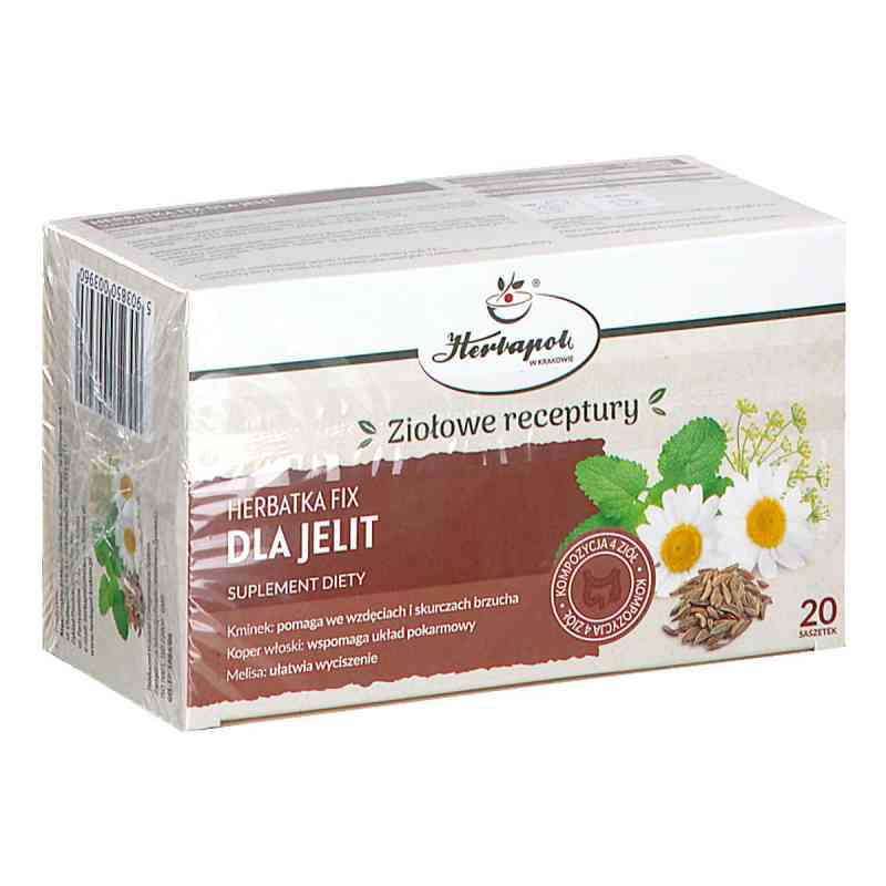 Dla Jelit Fix Herbatka 20  od KRAKOWSKIE ZAKŁADY ZIELARSKIE 