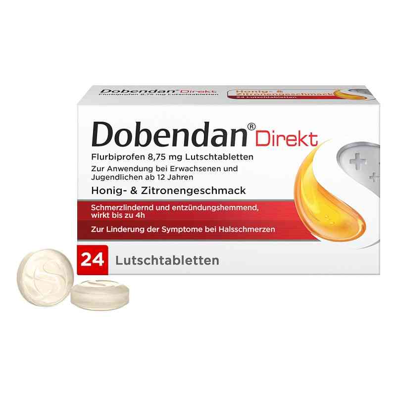 Dobendan Direkt Flurbiprofen, tabletki do ssania 8,75 mg 24 szt. od Reckitt Benckiser Deutschland GmbH PZN 06866410