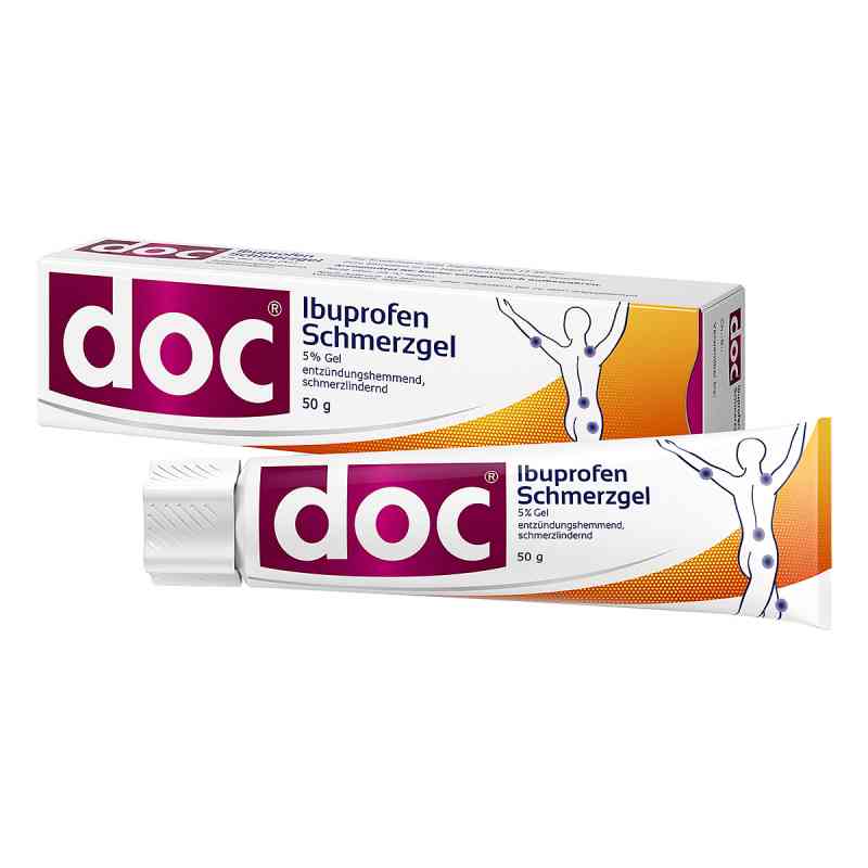 Doc Ibuprofen żel 50 g od HERMES Arzneimittel GmbH PZN 05853351