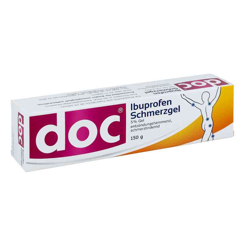 Doc Ibuprofen, żel przeciwbólowy 5% 150 g od HERMES Arzneimittel GmbH PZN 07770675