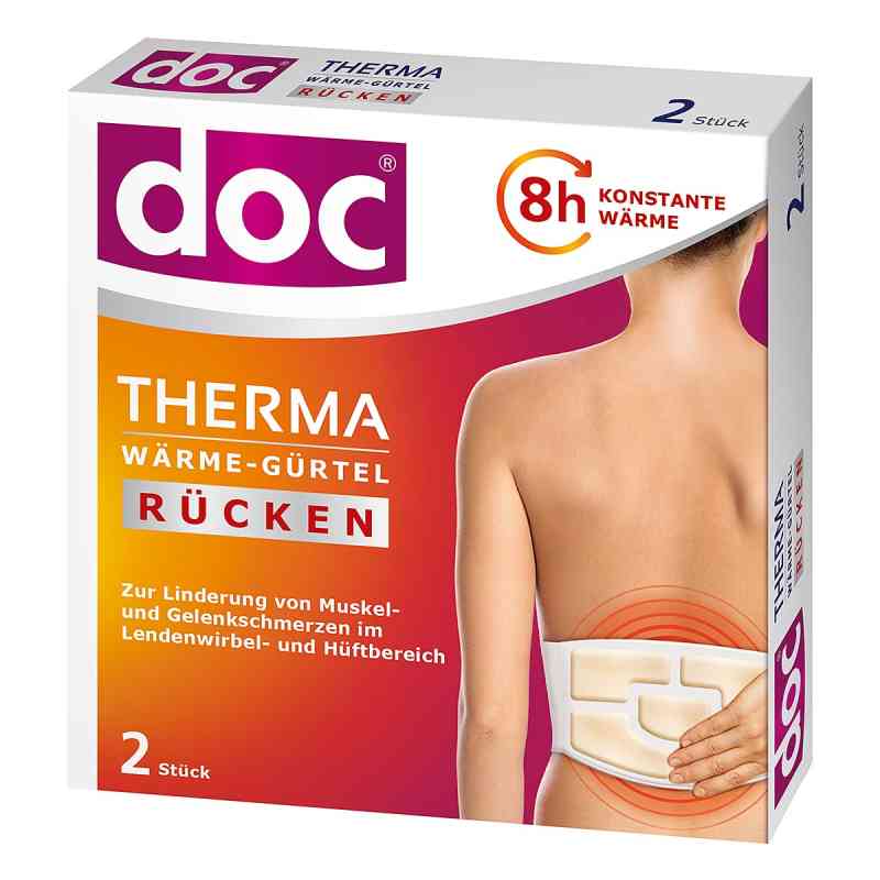 Doc Therma Pas grzewczy na plecy 2 szt. od HERMES Arzneimittel GmbH PZN 18017136