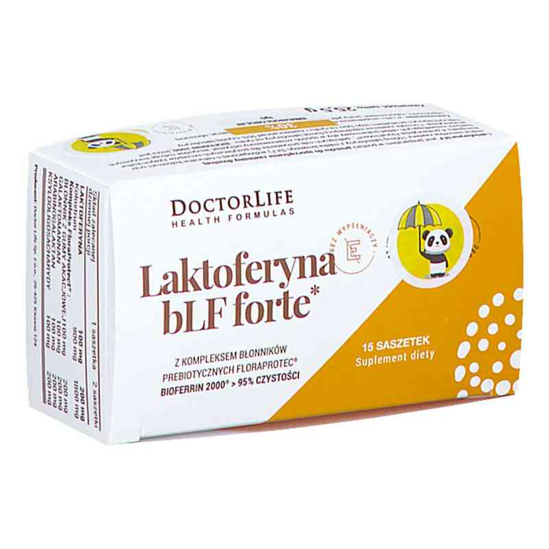 Doctor Life Laktoferyna bLF forte saszetki 15  od DOCTOR LIFE SP. Z O.O. PZN 08304632