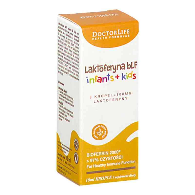 Doctor Life Laktoferyna bLF Infants & Kids krople 10 ml od DOCTOR LIFE SP. Z O.O. PZN 08304631