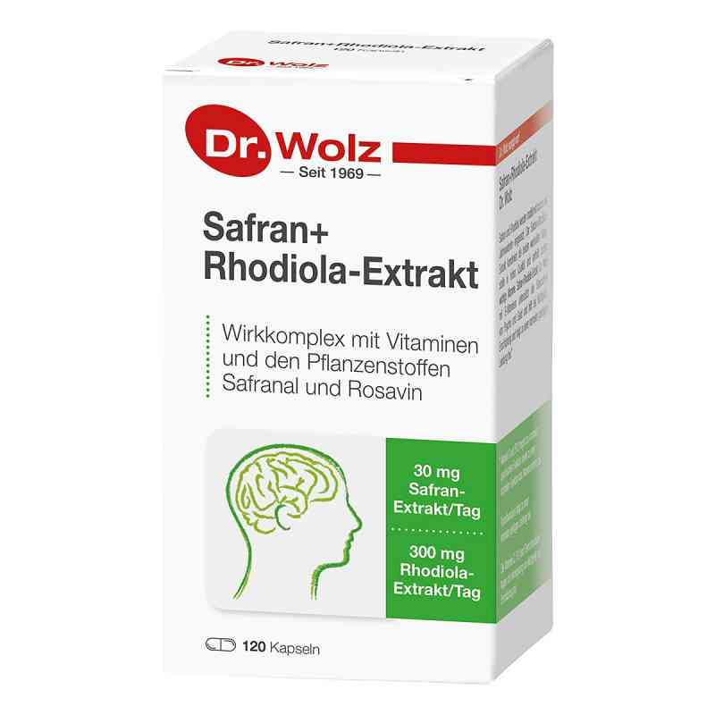 Doktor Wolz ekstrakt z szafranu i różeńca w kapsułkach 120 szt. od Dr. Wolz Zell GmbH PZN 10251944