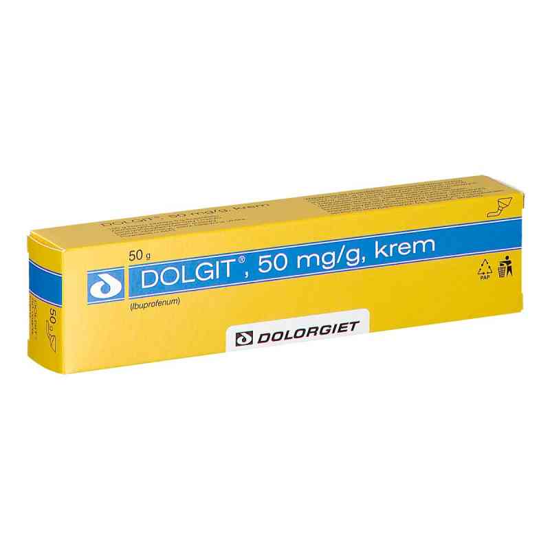Dolgit krem przeciwbólowy i przeciwzapalny 50 g od DOLORGIET GMBH & CO. KG PZN 08301742