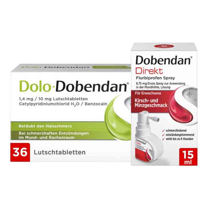 Dolo-Dobendan 24 stk  Dobendan Direkt Flurbiprofen Spray 15 ml 1 szt. od Reckitt Benckiser Deutschland GmbH PZN 08100027