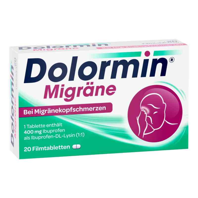 Dolormin Tabletki na migrenę 20 szt. od Kenvue Germany GmbH (OTC) PZN 01300827