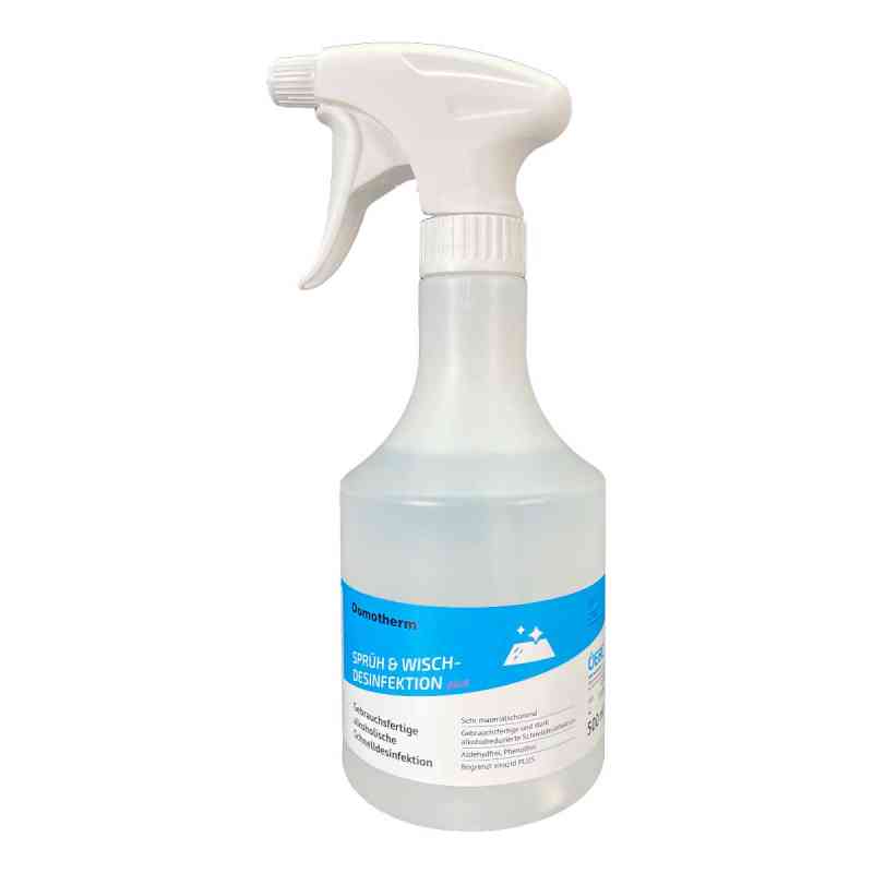 Domotherm Spray i chusteczki do dezynfekcji Plus butelka ze spry 500 ml od Uebe Medical GmbH PZN 17380403