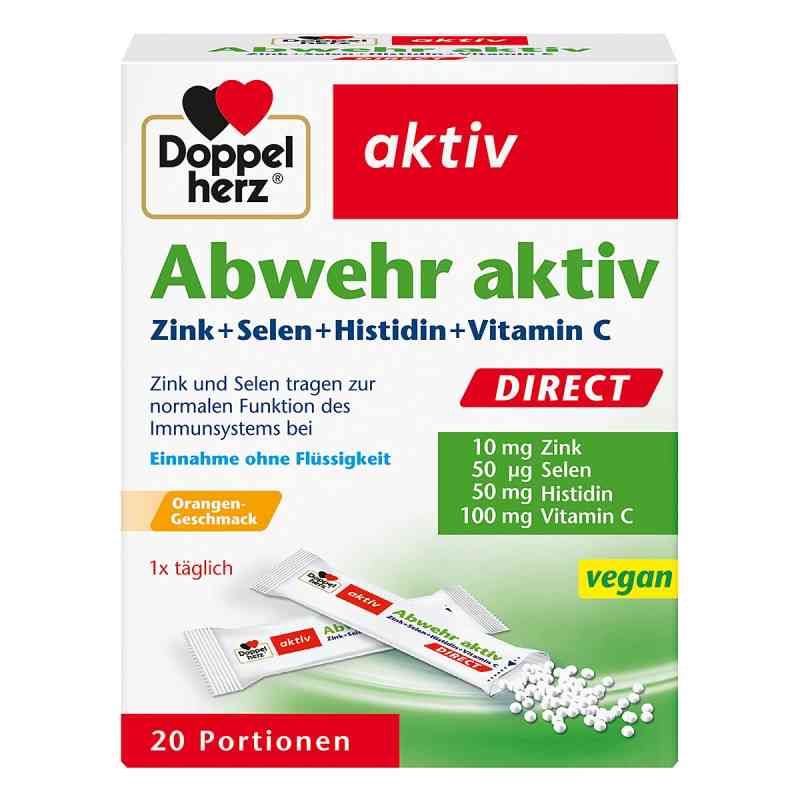 Doppelherz Aktiv cynk+selen+histydyna 20 szt. od Queisser Pharma GmbH & Co. KG PZN 06733258