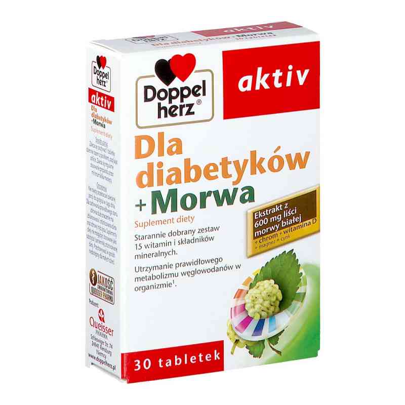Doppelherz aktiv Dla diabetyków + Morwa tabletki 30  od QUEISSER PHARMA GMBH & CO. PZN 08302334