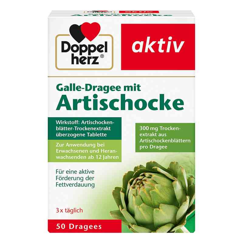 Doppelherz Aktiv drażetki z karczochem 50 szt. od Queisser Pharma GmbH & Co. KG PZN 11277578
