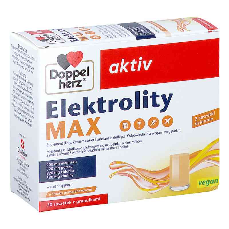 Doppelherz Aktiv Elektrolity Max 20  od QUEISSER PHARMA GMBH PZN 08306472