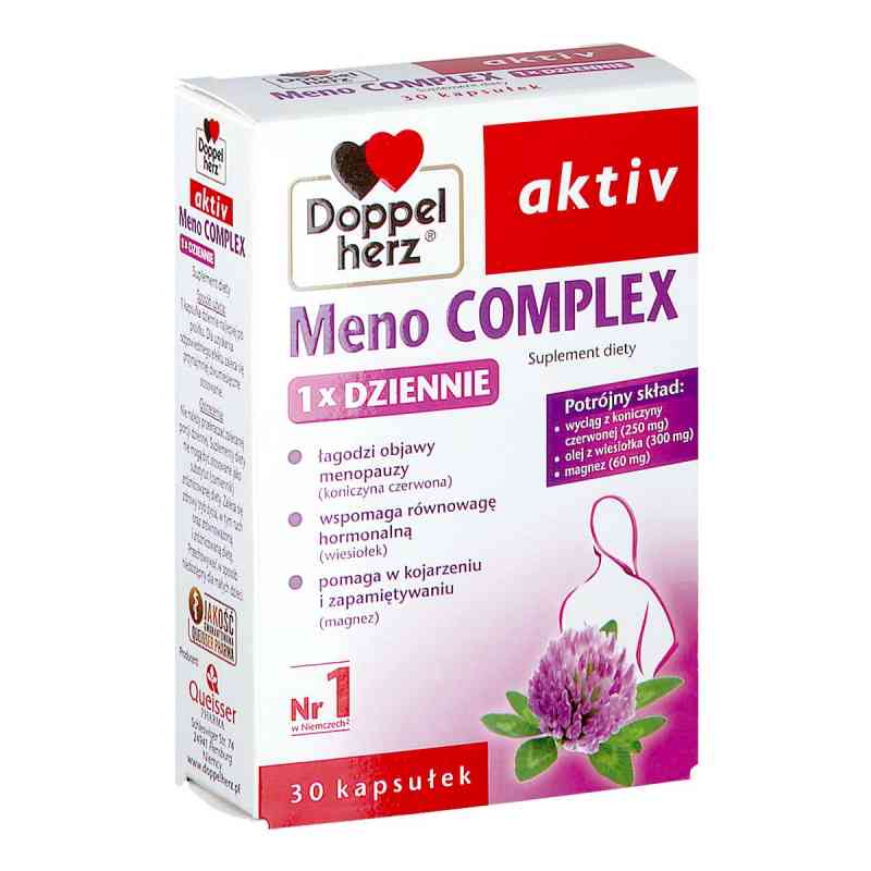 Doppelherz aktiv Meno Complex 1x dziennie 30 kaps. od QUEISSER PHARMA GMBH & CO. PZN 08302756