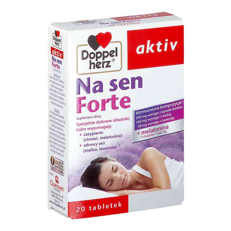 Doppelherz aktiv Na sen Forte tabletki 20 tabl. od QUEISSER PHARMA GMBH & CO. PZN 08301873