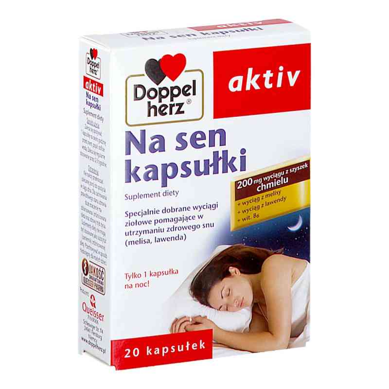 Doppelherz aktiv Na sen kapsułki 20 kaps. od QUEISSER PHARMA GMBH & CO. PZN 08303688