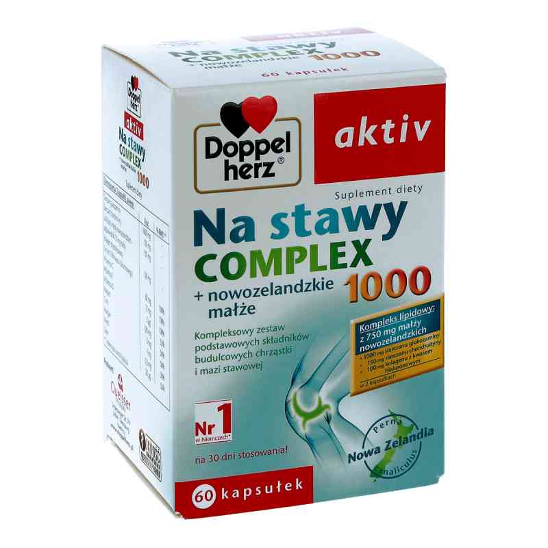 Doppelherz aktiv Na stawy Complex kapsułki 60  od QUEISSER PHARMA GMBH & CO. PZN 08300144