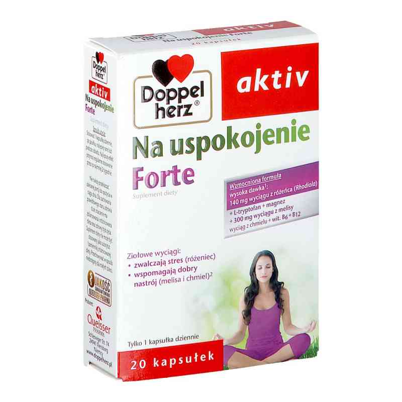 Doppelherz aktiv Na uspokojenie Forte kapsułki 20  od QUEISSER PHARMA GMBH & CO. PZN 08302755
