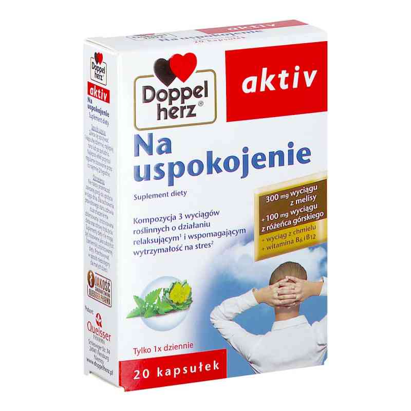 Doppelherz aktiv Na uspokojenie kapsułki 20 kaps. od QUEISSER PHARMA GMBH & CO. PZN 08303693