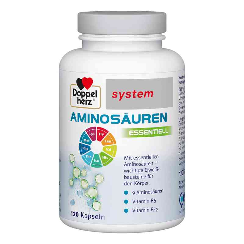 Doppelherz Aminosäuren essentiell system kapsułki 120 szt. od Queisser Pharma GmbH & Co. KG PZN 15302037