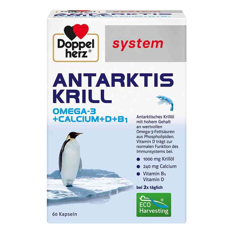 Doppelherz Antarktis Krill  - kapsułki 60 szt. od Queisser Pharma GmbH & Co. KG PZN 01445922