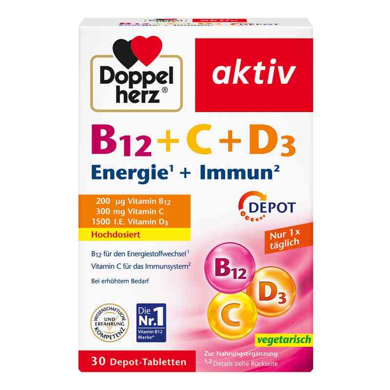 Doppelherz B12+c+d3 Depot tabletki 30 szt. od Queisser Pharma GmbH & Co. KG PZN 16830614