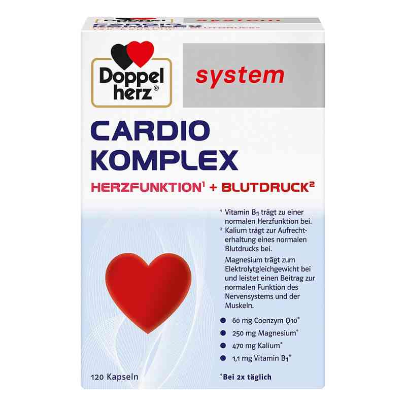 Doppelherz Cardio Komplex System Kapsułki 120 szt. od Queisser Pharma GmbH & Co. KG PZN 19908914