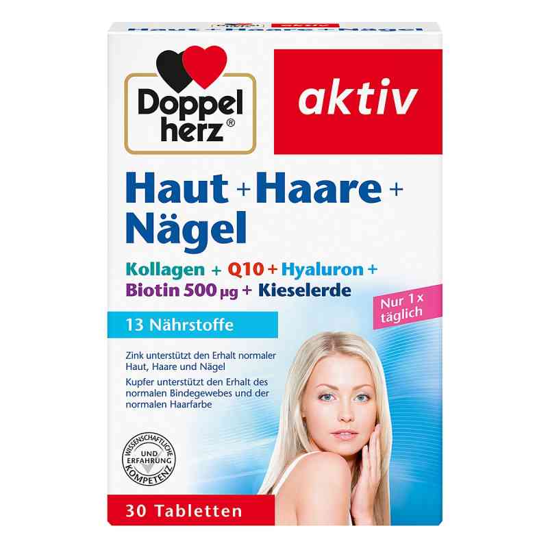 Doppelherz Doppelherz Skóra+Włosy+Paznokcie tabletki 30 szt. od Queisser Pharma GmbH & Co. KG PZN 04700651