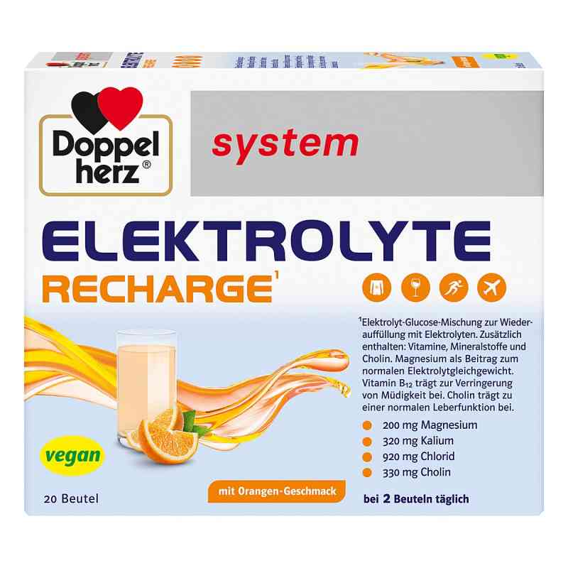 Doppelherz Elektrolity Recharge System Granulat 20 szt. od Queisser Pharma GmbH & Co. KG PZN 18913994