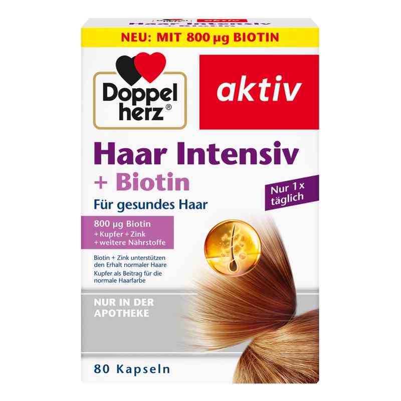 Doppelherz Haar Intensiv+biotin kapsułki 80 szt. od Queisser Pharma GmbH & Co. KG PZN 16170135