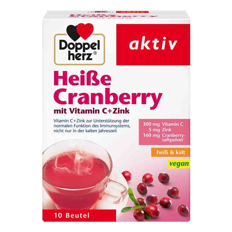 Doppelherz Heiße Cranberry granulat żurawinowy z wit.C + cynk 10 szt. od Queisser Pharma GmbH & Co. KG PZN 09077547