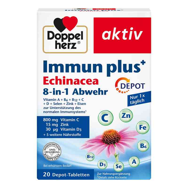 Doppelherz Immun plus Echinacea tabletki 20 szt. od Queisser Pharma GmbH & Co. KG PZN 15657415