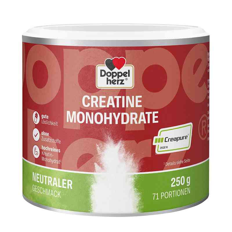 Doppelherz Kreatyna monohydrat proszek 250 g od Queisser Pharma GmbH & Co. KG PZN 19874782