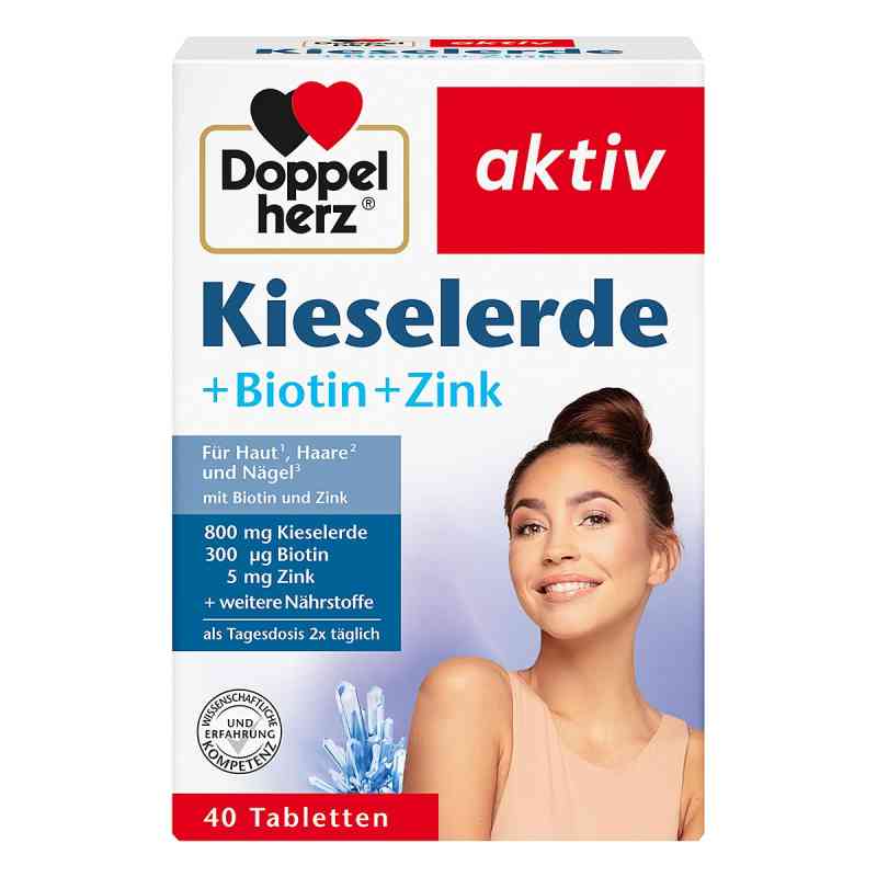 Doppelherz Krzemionka + Biotyna + Cynk 40 szt. od Queisser Pharma GmbH & Co. KG PZN 09005714