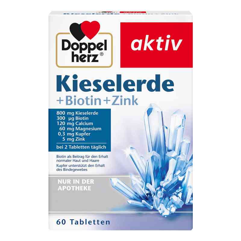 Doppelherz krzemionka + biotyna tabletki 60 szt. od Queisser Pharma GmbH & Co. KG PZN 00263432