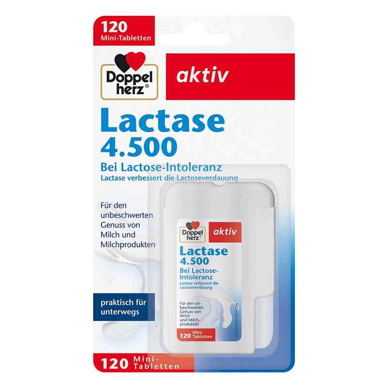 Doppelherz Lactase 4.500 tabletki 120 szt. od Queisser Pharma GmbH & Co. KG PZN 12894563