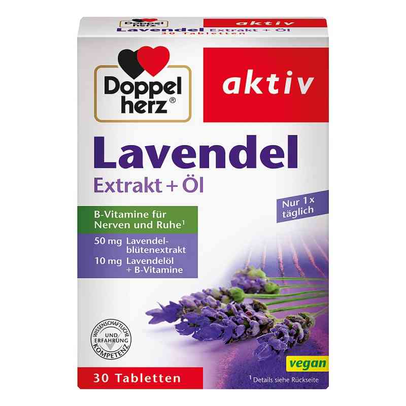 Doppelherz Lavendel Extrakt+öl tabletki 30 szt. od Queisser Pharma GmbH & Co. KG PZN 11174275