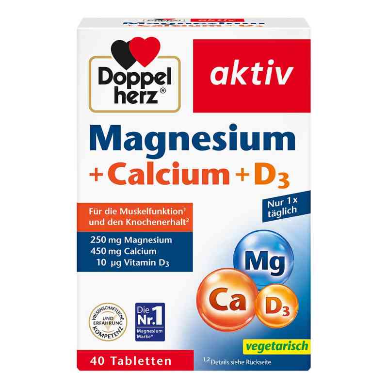 Doppelherz magnez + wapń + wit. D3 tabl. 40 szt. od Queisser Pharma GmbH & Co. KG PZN 01922316