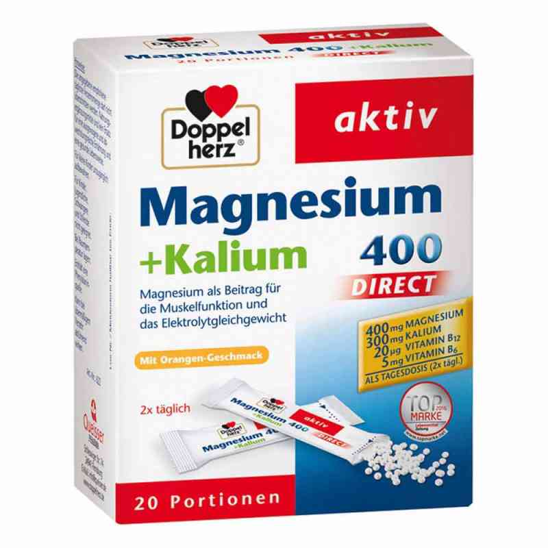 Doppelherz Magnez+Potas 400 Direct saszetki 20 szt. od Queisser Pharma GmbH & Co. KG PZN 11101359