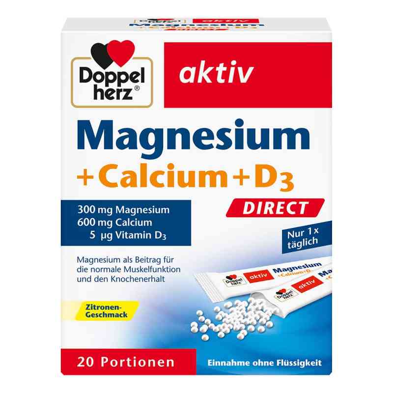 Doppelherz Magnez+Wapń saszetki 20 szt. od Queisser Pharma GmbH & Co. KG PZN 07014117