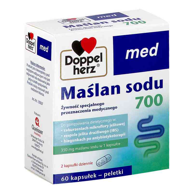 Doppelherz Med Maślan Sodu 700 kapsułki 60  od QUEISSER PHARMA GMBH PZN 08306534