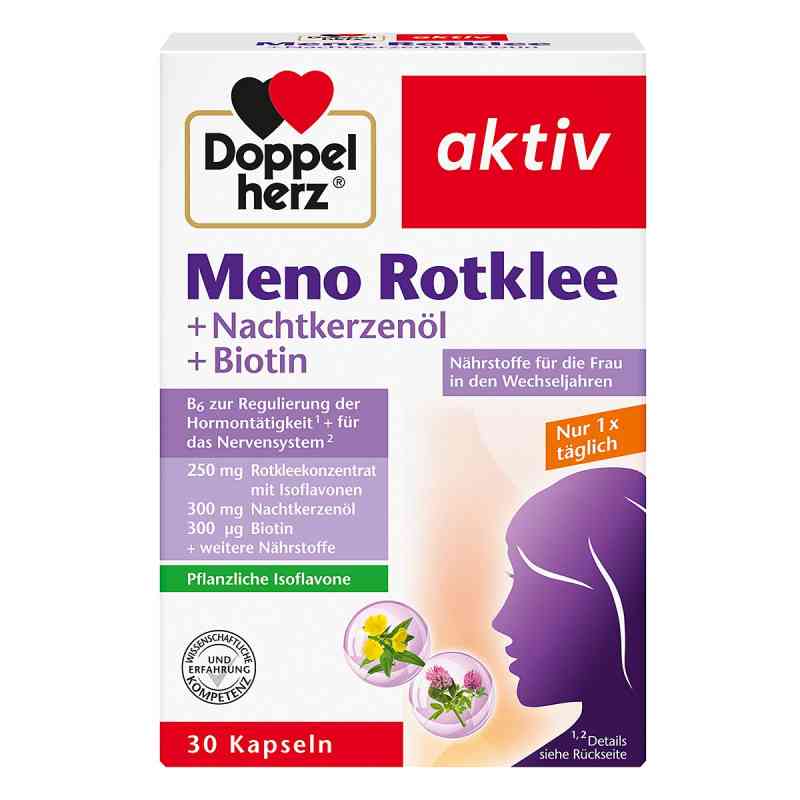 Doppelherz Meno olej koniczyny czerwonej + biotyna kapsułki 30 szt. od Queisser Pharma GmbH & Co. KG PZN 04042018